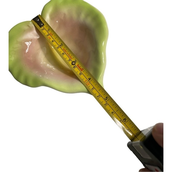 VTG Honolulu Clay Works
Calla Lily Flower Jewelry Tray Hawaii Vanity 5"x5.5" - Picture 10 of 11